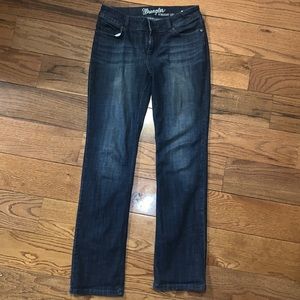 Wrangler super soft straight leg jeans